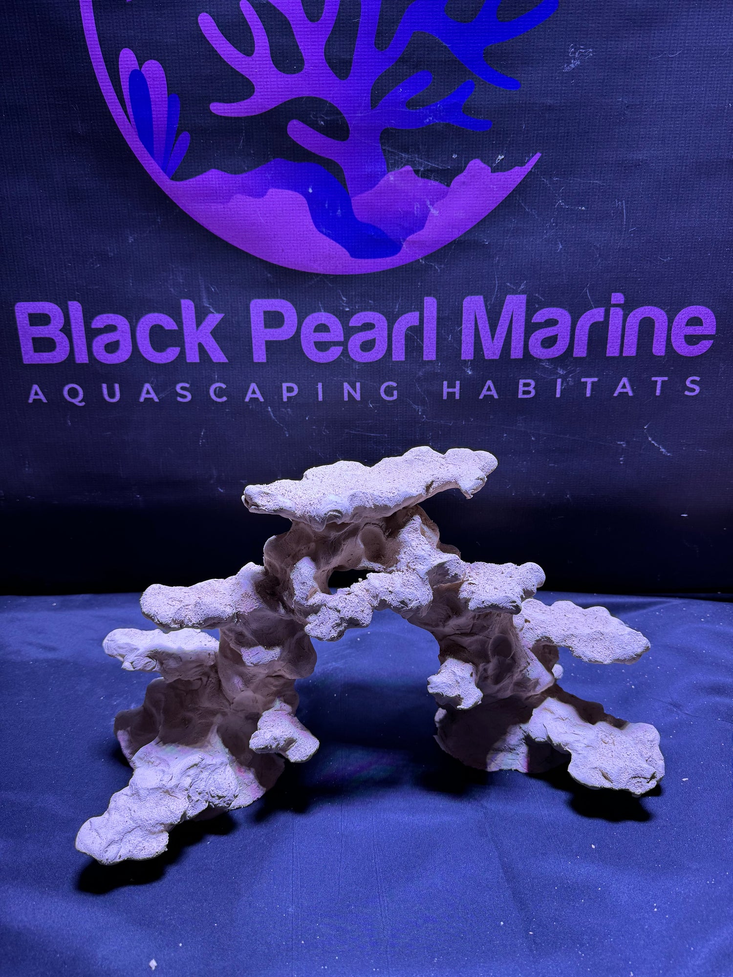Ceramic Reef Rock Arch (390226) (L38cm/H20cm/D20cm)