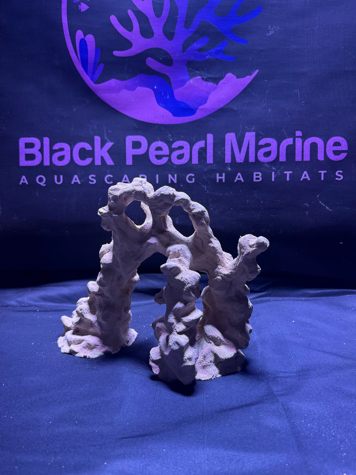 Ceramic Reef Rock Arch (350226) (L28cm/H22cm/D15cm)