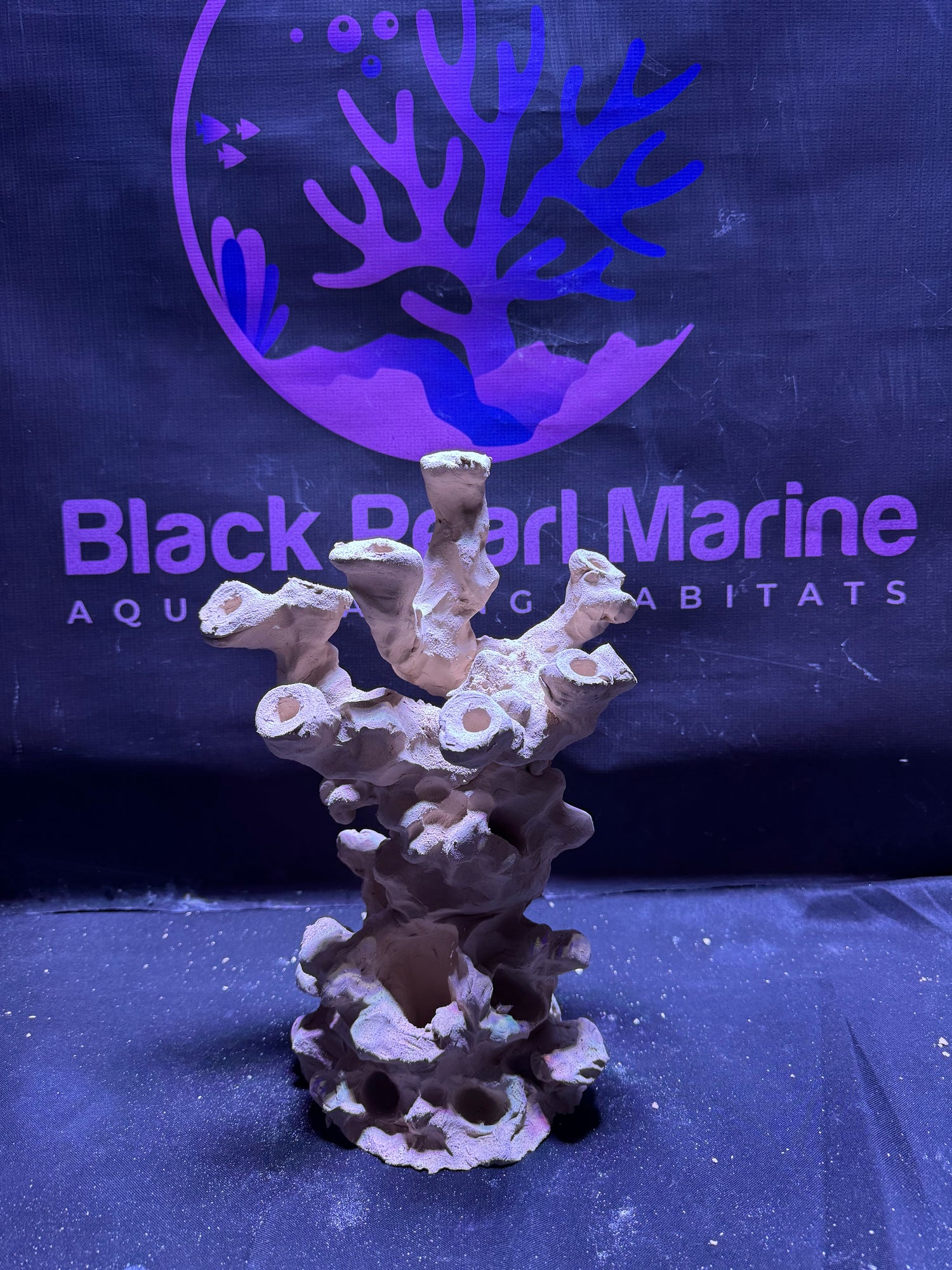 Ceramic Reef Rock Frag Pillar (110226) (L25cm/H32cm/D17cm)