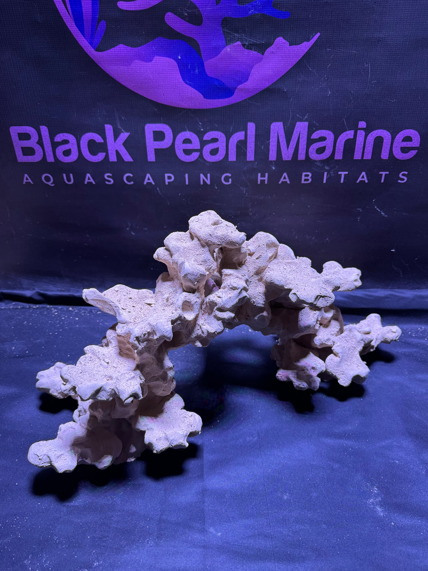 Ceramic Reef Rock Arch Set (320226) (L49cm/H24cm/D20cm)