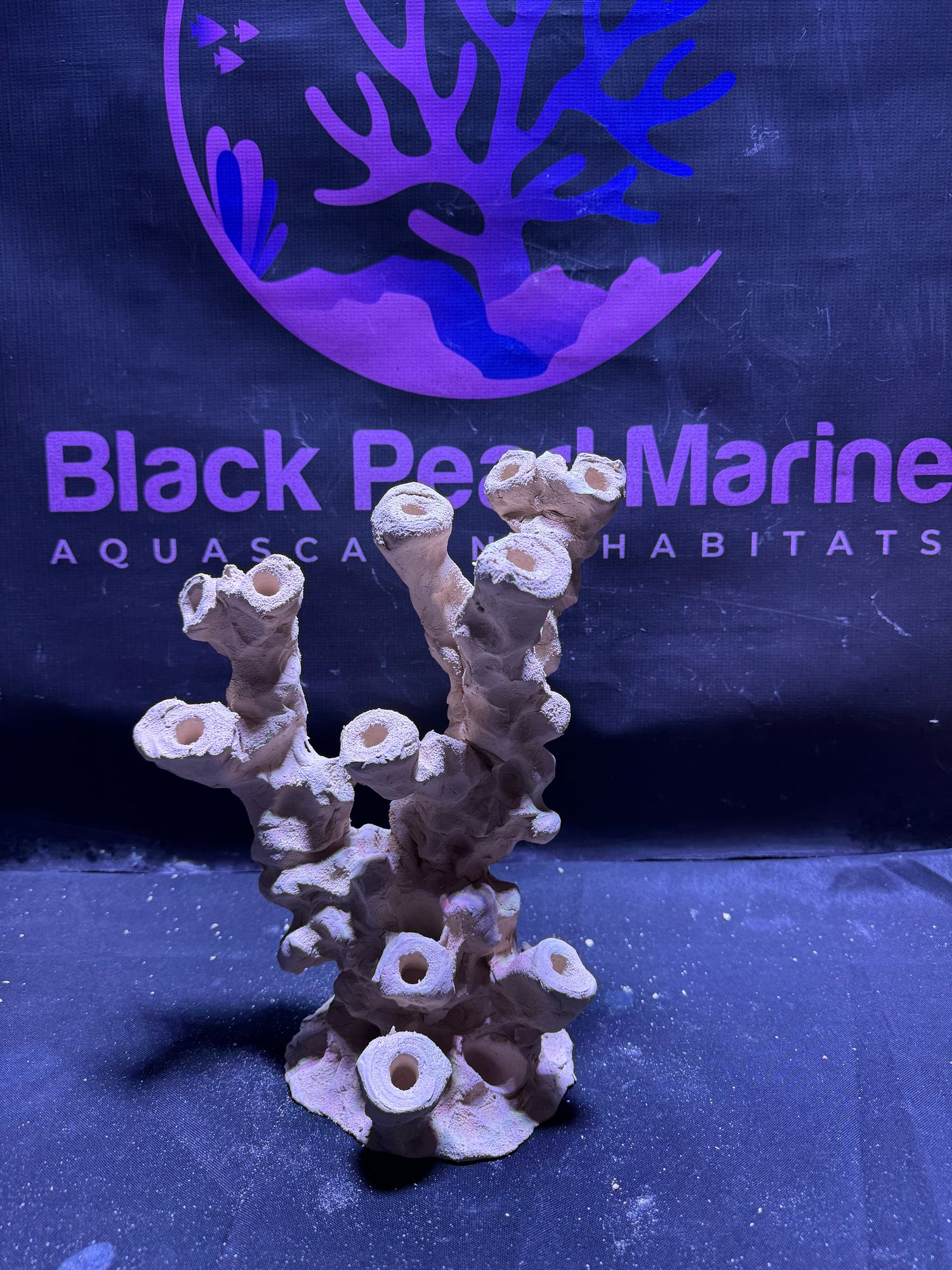 Ceramic Reef Rock Pillar (100226) (L22cm/H28cm/D16cm)