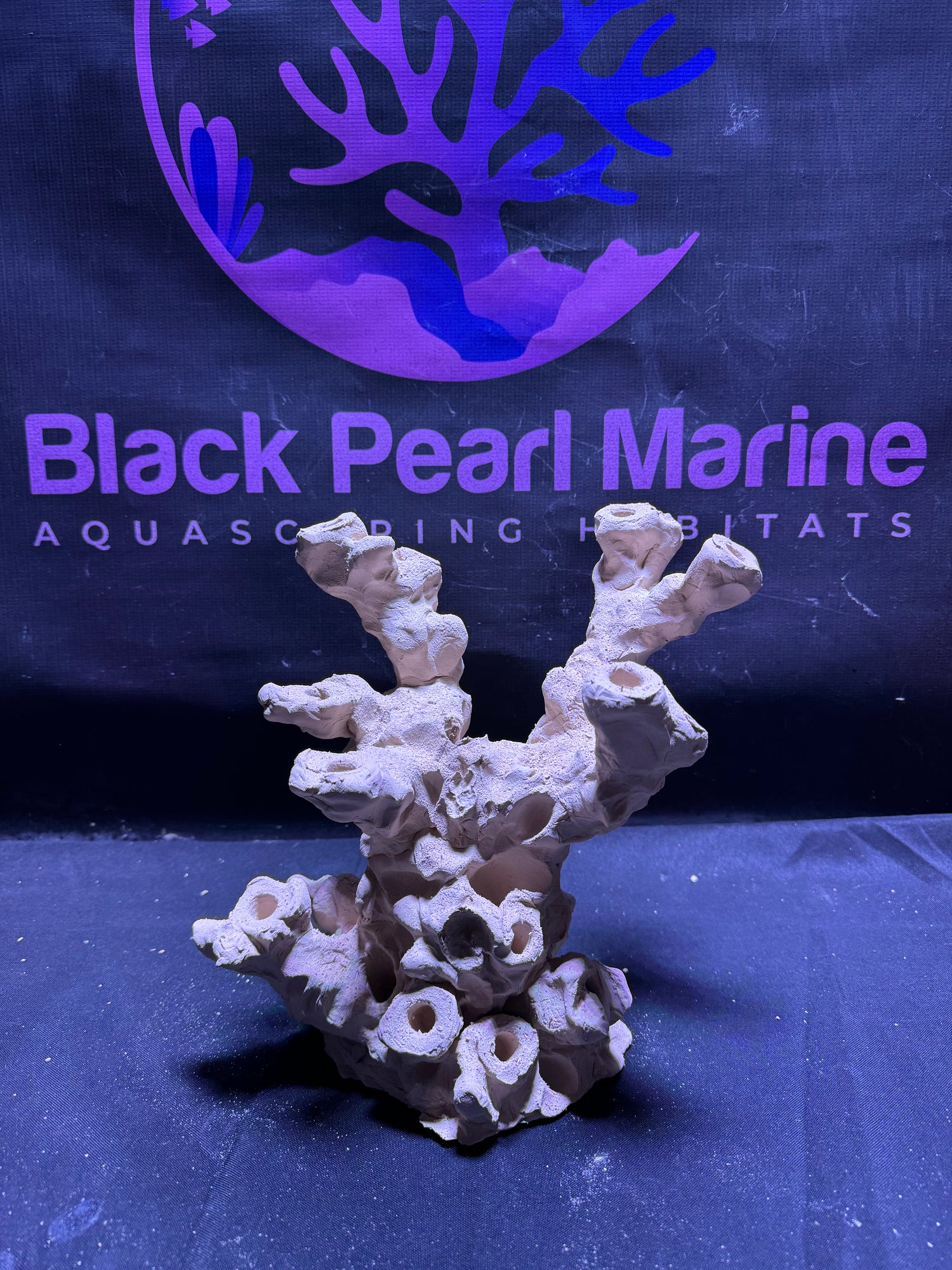 Ceramic Reef Rock Frag Stump (030226) (L25cm/H25cm/D22cm)